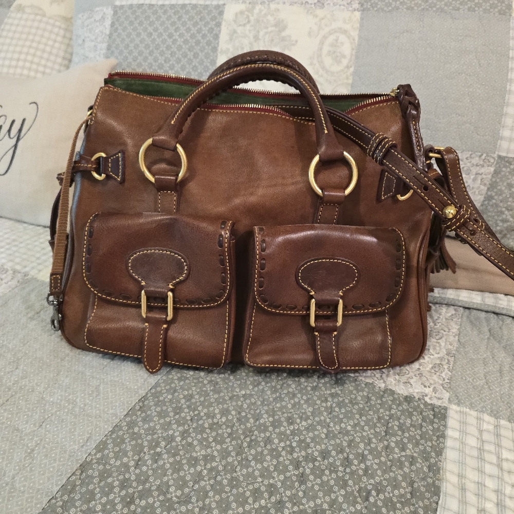 Brown Leather Womens Bag